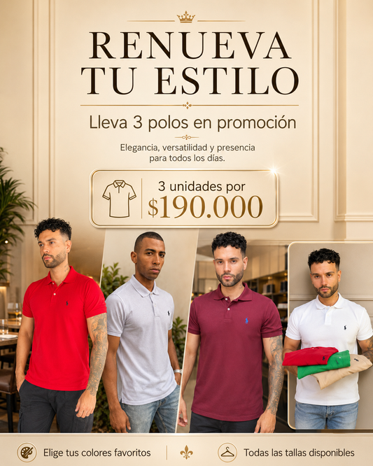 CAMISETA POLO CLASICA