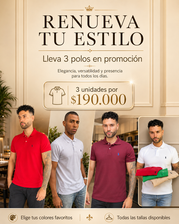 CAMISETA POLO CLASICA